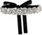 yanstar Handmade Wedding Belt Bridal Belts and Sashes Crystal Rhinestone Ribbon Belt for Wedding Dress Bridesmaid Prom Gowns...