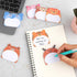 12 Shape Cute Animal Sticky Notes, Kawaii Self-Stick Notepads Cartoon Markers Flags Cute Sticky Memo Pads Students Home Office Gifts Tab Supplies ...