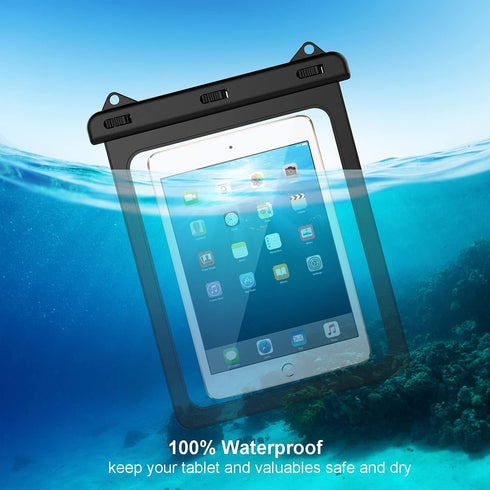 10.5 inch Waterproof Tablet Case, Tablet Dry Bag for iPad Pro 10.5, iPad 2020 10.2, New iPad 9.7, iPad Air 3, Air 2, Galaxy Tab A 9.7 / S6 / S7, K...