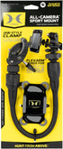 Hawk All Camera Sport Mount | Versatile 360-Degree Rotating Easy Mount Jaw Clamp Hunting Camera Holder with Flexible 12" Arm Standard, Non-Slip Ph...