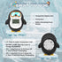 Bath Thermometer for Baby, Safety Pregnancy Bathtub Thermometer with Battery Power Display Feature, Floating Water Temperature Gauge, Auto On/Off ...