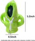 YYaaloa Universal Mini Car Shift Knob Hoodie Gear Shift Hoodie Cover for Car Shifter Funny Automotive Interior Accessories and Decoration (Green)...