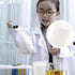 Baluue 2pcs PTFE Teflon Beaker 100ml Polypropylene Lab Beaker White Lab Measuring Cup Plastic Liquid Cup Container for Science Experiment, School ...