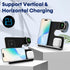 3-in-1 Wireless Charger for Apple Fanboys: Aluminum Alloy Charging Station for iPhone Apple Watch and Airpods - Detachable Travel Charger for Mult...