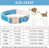 ARING PET Dog Collar-Adjustable Cotton Small Dog Collars, Lightweight Comfortable Blue Pet Collars with Quick Release Buckle for Small Medium Larg...