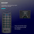 G20BTS Plus Wireless Bluetooth 5.0 Voice Backlit Remote Control Support 2.4G USB Gyroscope IR Learning Remote Control for Android TV Box(G20S Pro ...