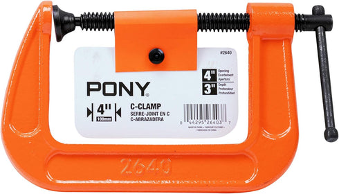 Pony Jorgensen 2640 C-Clamp, 4-Inch...