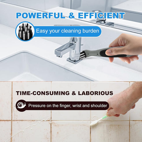 Rechargeable Electric Cleaning Brush with 4 in 1 Multiple Brush Heads and USB Cable, Indoor Household Cordless Motorized Brush for Bathroom Toilet...