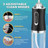 Oral Irrigator Portable Water Flosser Professional Water Dental Flosser Teeth Pick,Gums, Braces Care Irrigator Water Jet for Teeth Braces Care wit...