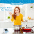 Kitchen Timers for Cooking and Baking with Big Digital Numbers and Loud Alarm Used in Cooking, Classroom, and Office....