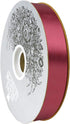 McGinley Mills 7/8" W Acetate Satin Ribbon, Burgundy Red, 100 Yard Spool...