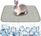Summer Cooling Mat Washable Bunny Bed for Small Animal Rabbit Bed Mat, Guinea Pig Cage Liner Hamster Pee Pad, Fleece Sleep Pad for Squirrel, Hedge...