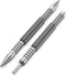Spring Loaded Nail Set Tools,2-PCS Dual Head Nail Setter and Hinge Pin Punch Set, Hammerless 1/16?& 3/32?Spring Nail Set, Super Strong Force Door ...