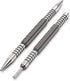 Spring Loaded Nail Set Tools,2-PCS Dual Head Nail Setter and Hinge Pin Punch Set, Hammerless 1/16?& 3/32?Spring Nail Set, Super Strong Force Door ...