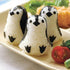 Sushi Making Kit Rice Ball Molds Bento Accessories Sandwich Cutters for Kids Kitchen Tools for Baby Kids Meal...