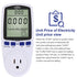 YICHENG Electrical Usage Monitor,Watt Meter,Power Meter,Wattage Meter,Energy Voltage amp Meter Tester with,Overload Protection,7 Modes Display(Whi...