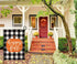 Happy Fall Pumpkin Thanksgiving Garden Flag Vertical Double Sided Farmhouse Autumn Buffalo Check Burlap Yard Outdoor Decor 12.5 x 18 Inches (13419...