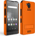 Case compatible with Sonim XP10 (XP9900), Protective Shell Case with Kickstand and Screen Protector (Orange)...