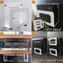Adjustable Cable Box Wall Mount Modem Wall Mounting Bracket Designed for PS4, Mini PC, Beelink Mini PC, Apple TV, Roku, Amazon Fire TV, Mac Mini, ...