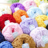 Chenille Yarn for Knitting Soft Poodle Yarn 2 Skeins Polyester 100%, 2.8oz(80g) Each, 55 Yards per Skein (Light Sky)......