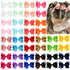 40PCS 3Inch Hair Bows for Girls Grosgrain Ribbon Toddler Hair Accessories with Alligator Clips for Toddlers Baby Girls Kids Teens in Pairs...