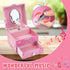 Girl's Musical Jewellery Box With Drawer and Spinning Unicorn, Kids Music Box Jewel Storage Toys Case for Girls Gift...