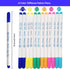 12 Pieces Disappearing Ink Pen Fabric Pen 6 Color Water Erasable Pen Fabric Marker for Sewing Embroidery Supplies DIY Tracing Tools...