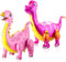 KatchOn Giant Pink Dinosaur Balloons - 35 Inch, Pack of 2 | Girl Dino Party Decorations | Birthday Decorations...