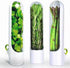 Herb Savor Pod, Clear Herb Storage Container Lasting Refrigerator Fresh Herb Keeper Portable Herb Saver Best Keeper for Freshest Produce, Herbs, M...