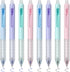 8Pcs Retractable Erasable Gel Pens, Make Mistakes Disappear, Blue & Black Ink Pen for Drawing Writing Planner and Crossword Puzzles, No Smudge on ...
