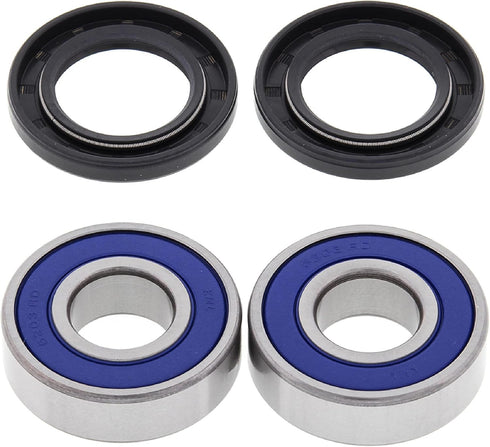 All Balls Racing Wheel Bearing Kit 25-1659 Compatible with/Replacement for Yamaha FJ09 2015-2016, FZ09 2014-2017, FZ6R 2009-2017, FZ8 2011-2014, M...
