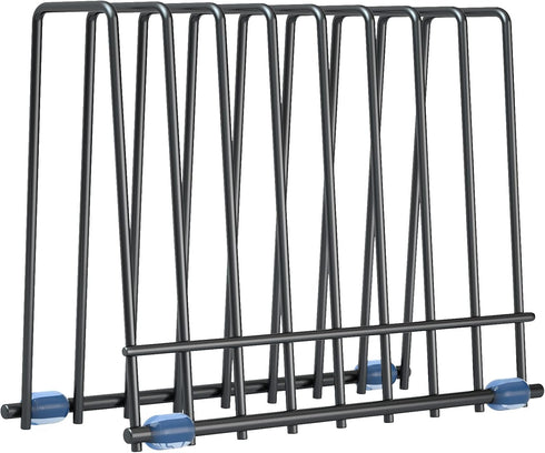 Reusable Storage Bags Rack, Stainless Stand for Reusable Storage Bags, Drying Rack Holder for Reusable Bags, Books, Makeup Brush (Black)...