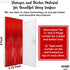 KatchOn, XtraLarge Red Streamers - 3.2x8 Feet, Pack of 2 | Red Backdrop for Wedding, Anniversary, Bachelorette, Birthday Decorations | Foil Fringe...