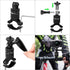 ChromLives Bike Mount for Gopro, Camera Handlebar Mount with 360 Degree Rotation, Aluminum Bike Camera Mount for Mountain Bicycle/Motorcycle for G...