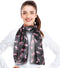 CBC Crown Women's Lightweight Pink Ribbon Silk Feeling Satin Striped 13"x60" Scarf...