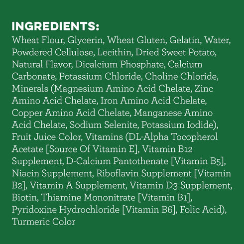 Greenies Regular Natural Dog Dental Treats, Sweet Potato Flavor, 12 oz. Pack (12 Treats)...