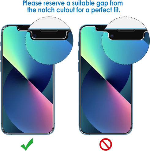 JETech Screen Protector Compatible with iPhone 13 and iPhone 13 Pro 6.1-Inch, Tempered Glass Film, 3-Pack......