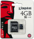 Kingston 4 GB microSDHC Class 4 Flash Memory Card SDC4/4GB...