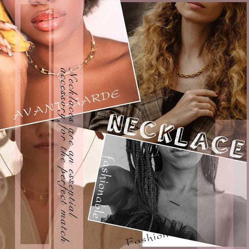 Layered Turquoise Pendant Necklace Gold Sequin Chain Necklace Blue Beads Choker Necklace Turquoise Disc Necklace Chain Jewelry for Women and Girls...