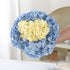 10PCS Silk Hydrangea Heads with Stems Artificial Flowers for Wedding Party Home Decor (Champagne)...