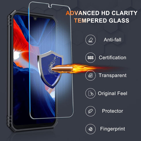 Janmitta Compatible with Galaxy A25 5G Case Built in Slide Camera Lens Cover+Screen Protector+Finger Ring Holder Kickstand,Heavy Duty Shockproof F...