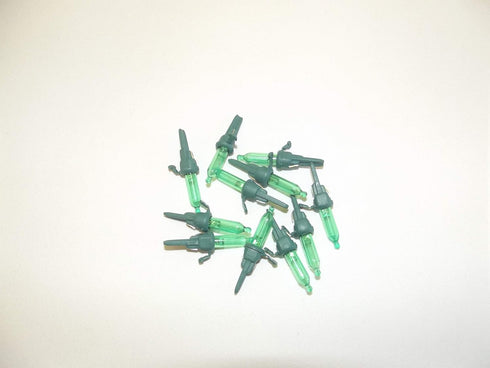 10 LED Green 3.4 Volt .068 Watt Mini Bulb Christmas Light Bulbs Tree Light Replacement Indoor Outdoor...