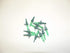 10 LED Green 3.4 Volt .068 Watt Mini Bulb Christmas Light Bulbs Tree Light Replacement Indoor Outdoor...