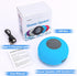Waterproof Bluetooth Shower Speaker Portable Wireless Water Resistant Handsfree Speakerphone with Built-in Mic?Suction Cup for Bathroom Blue...