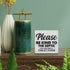 Country Only Flush Toilet Paper Wood Box Sign Decor Desk Sign Be Kind to the Septic Wooden Box Block Sign Rustic Home Bathroom Shelf Wall Decorati...