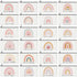 24 Pcs Rainbow Cosmetic Bags Motivational Quotes Makeup Bag Inspirational Makeup Pouch with Zipper Inspirational Gifts for Women Coin Purse for Te...