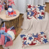 AACORS 4th of July Pillow Covers 12x20 Inch Stars Beads Decor Patriotic America USA Flag Holiday Pillow Case Independence Memorial Day Decorations...