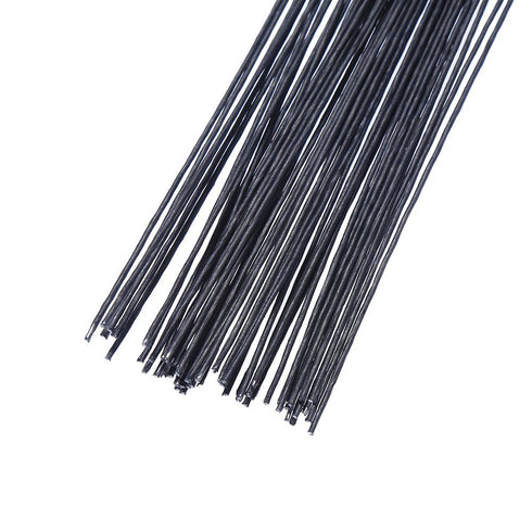 Decora 18 Gauge Black Floral Wire 16 inch,50/Package...