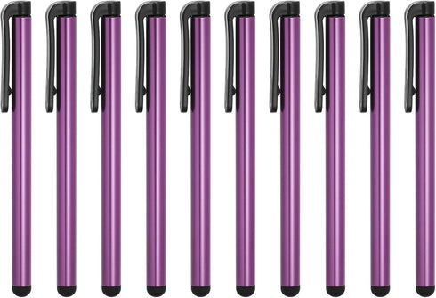 MECCANIXITY 10pcs Stylus Pens for Touch Screens Universal Capacitive Stylus Pencil Sensitivity for Phone Tablet All Capacitive Touch Screen Device...