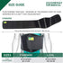 Ergonomic Umbilical Hernia Belt – Abdominal Binder for Hernia Support – Umbilical Navel Hernia Strap with Compression Pad – Ventral Hernia Support...